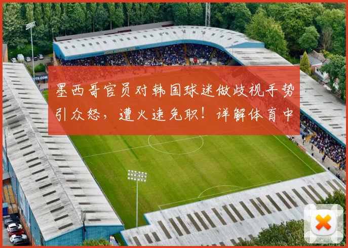 墨西哥官员对韩国球迷做歧视手势引众怒，遭火速免职！详解体育中哪些动作涉嫌种族歧视